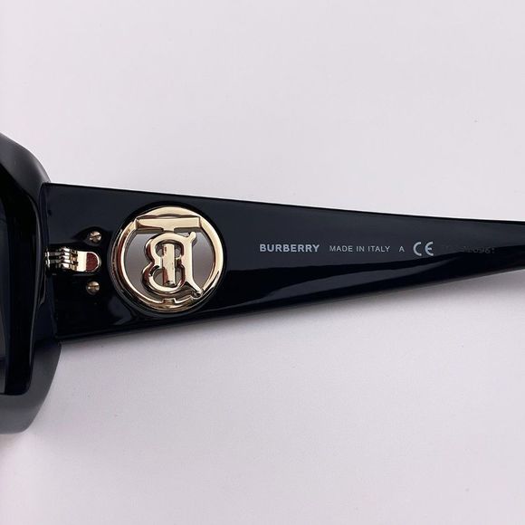 Burberry BE4344 Daisy 300187 Sunglasses Black Gray Square Women main image 9